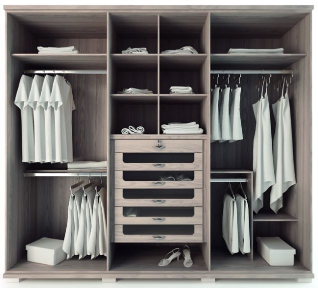 Manhattan Comfort "chelsea" 6 Door Wardrobe. Dimensions: 96 Inches High X  106.8 Inches Wide X  (View 10 of 15)