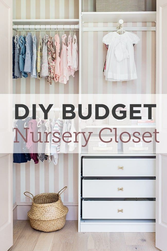 Nursery Closet Reveal – Jenna Sue Design Within Nursery Wardrobes (View 9 of 15)