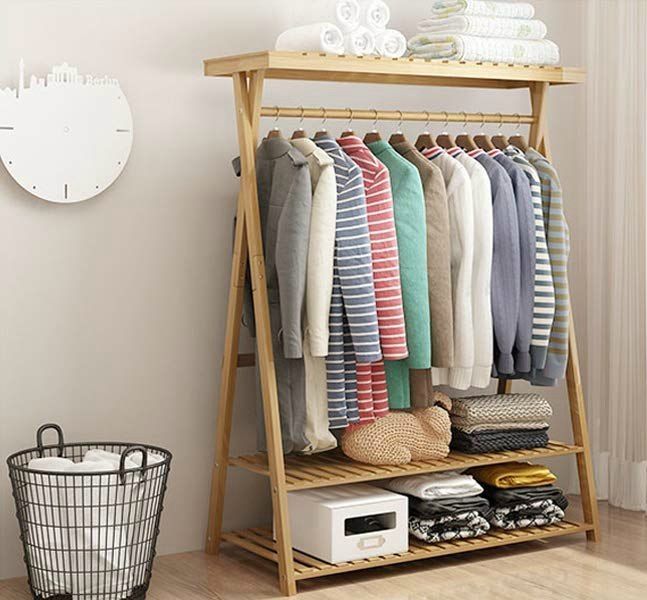 Pin On Ideas To Consider Intended For Clothes Rack Wardrobes (Photo 1 of 15)
