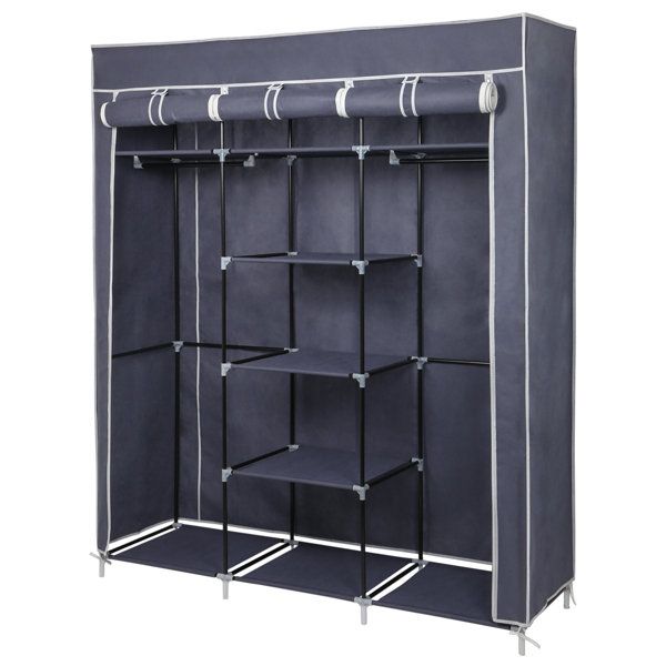 Portable Wardrobe | Wayfair.co.uk Intended For Portable Wardrobes (Photo 2 of 15)