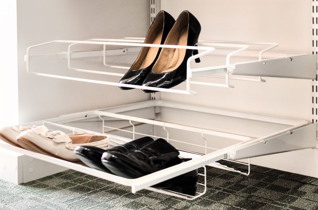 Shoe Storage – Oz Wardrobes With Regard To Wardrobe Shoe Storages (View 7 of 15)