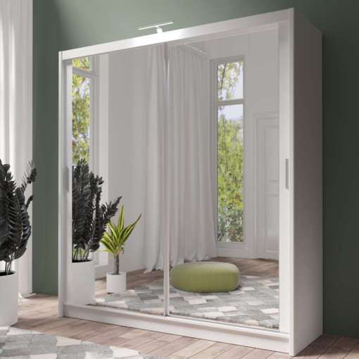 Sliding Door Wardrobes For Bedrooms | Mirrored Wardrobes | Dako Furniture In Sliding Door Wardrobes (View 11 of 15)
