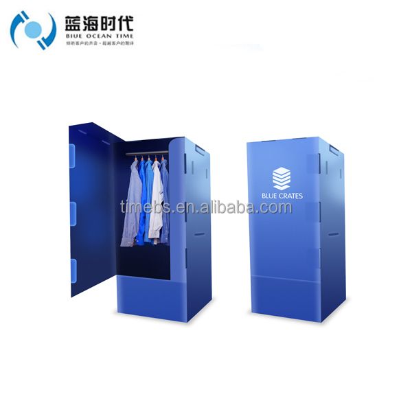 Source Foldable Corrugated Plastic Wardrobe Moving Box On M.alibaba In Plastic Wardrobe Box (Photo 11 of 15)