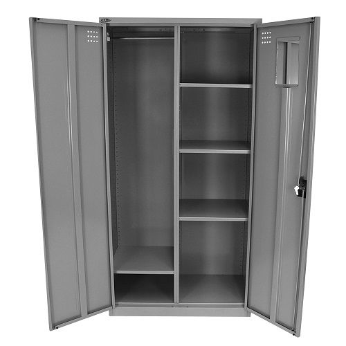 Steelco Metal Personal Wardrobe 1830 High | I Office Furniture Sydney  Melbourne Brisbane With Regard To Silver Metal Wardrobes (View 7 of 15)