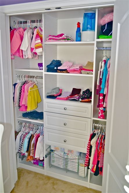Ways To Organize Your Baby's Nursery Closet – Diplomat Closet Design Within Wardrobe For Baby Clothes (View 9 of 15)