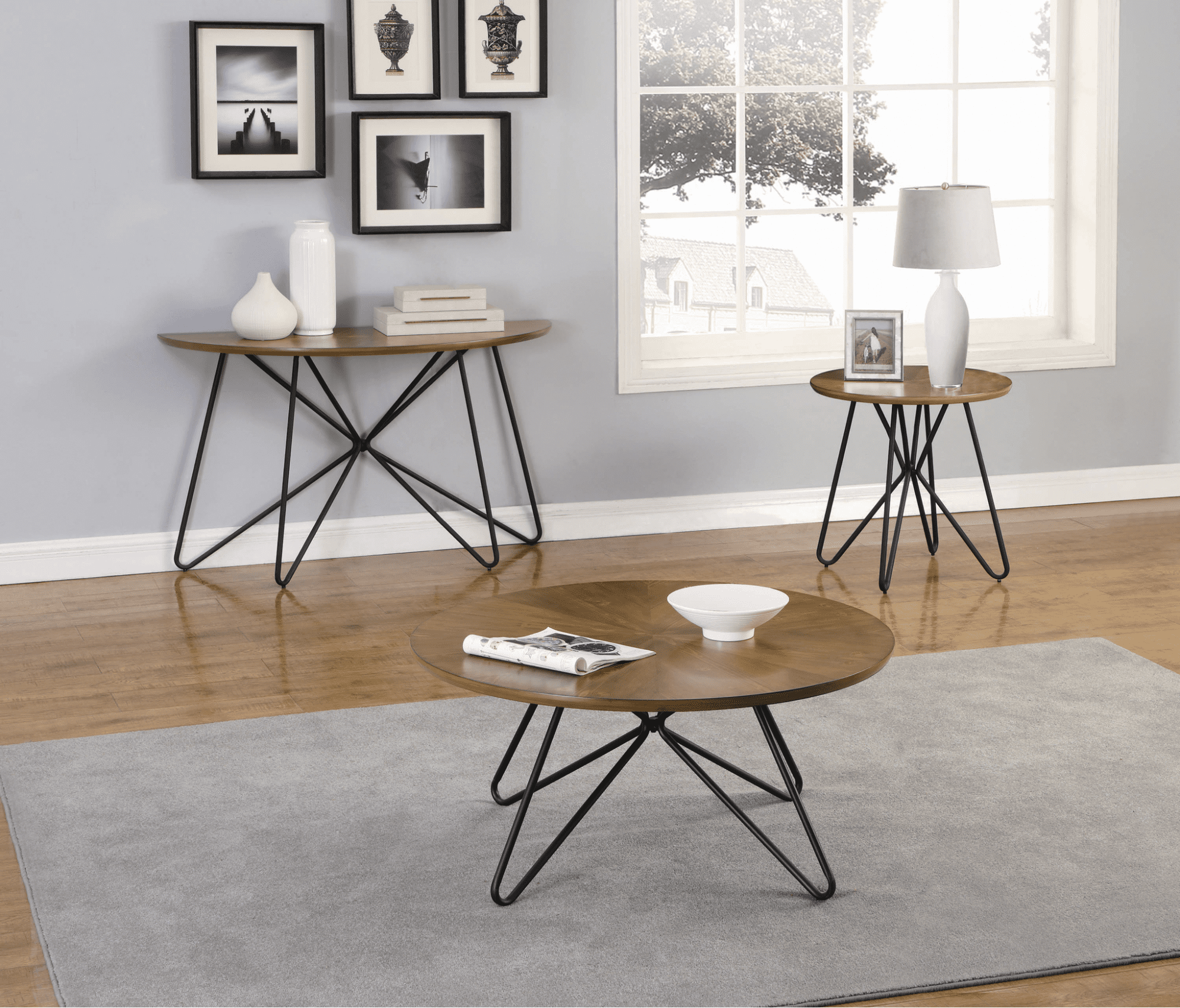 11 Round Coffee Tables To Bring Your Home Decor Full Circle Within Round Coffee Tables With Steel Frames (Photo 15 of 15)