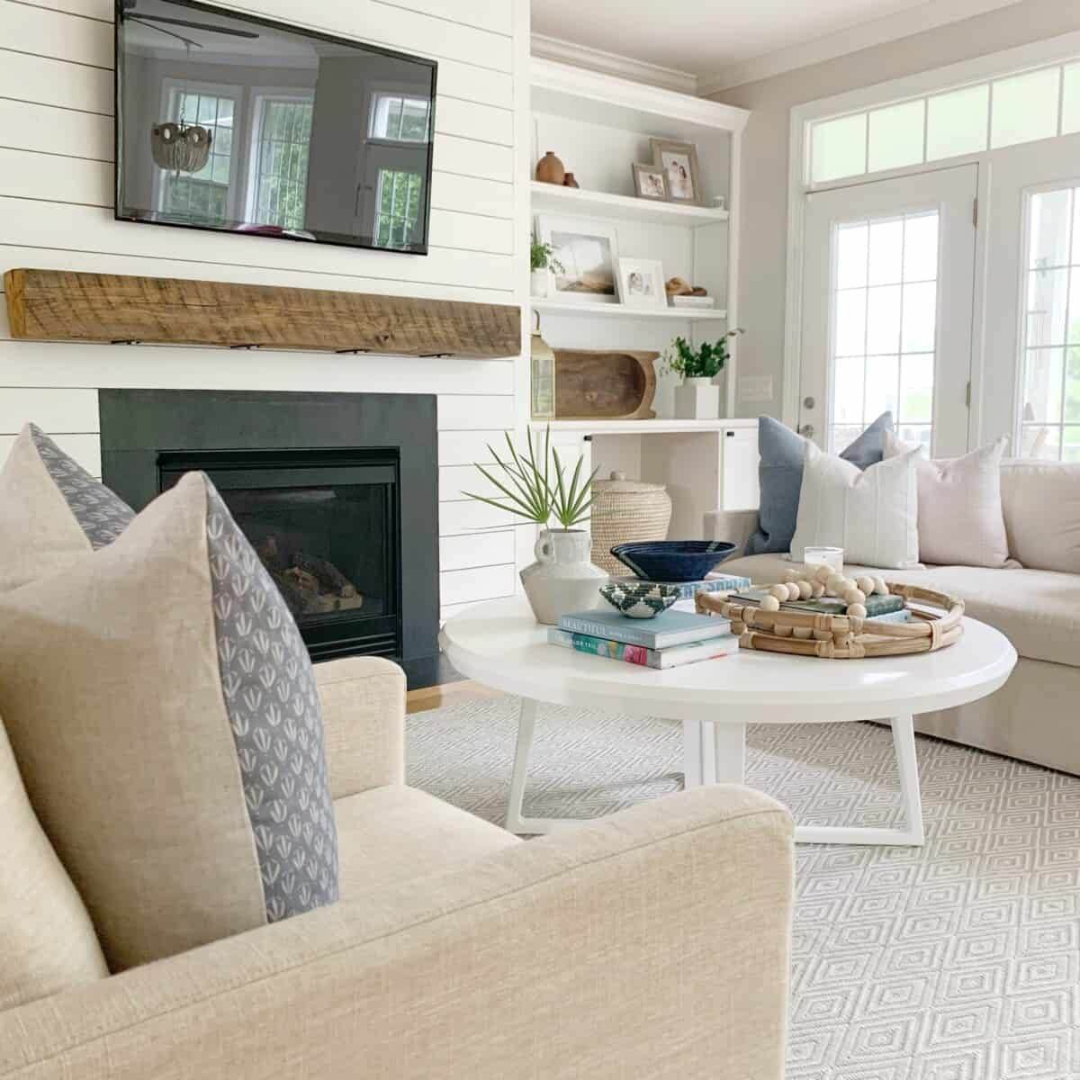 15+ Round Coffee Tables For Any Budget | The Coastal Oak For Gray Coastal Cocktail Tables (Photo 13 of 15)