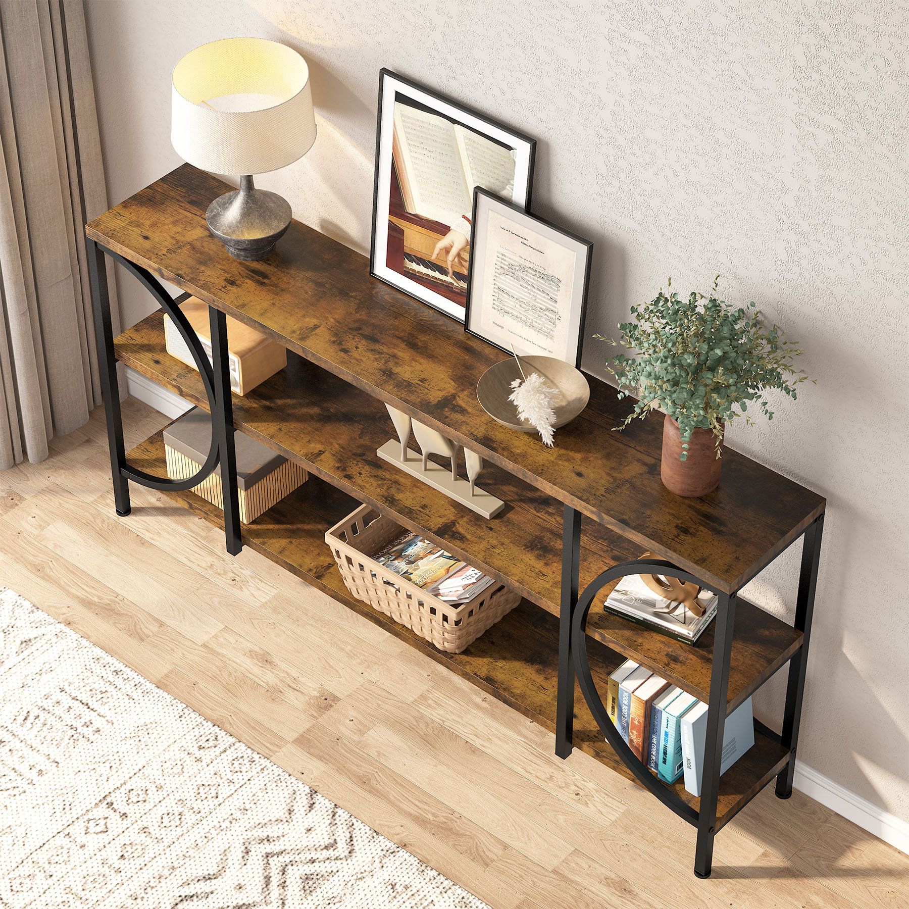 17 Stories Rithu Sofa Console Table  (View 6 of 15)