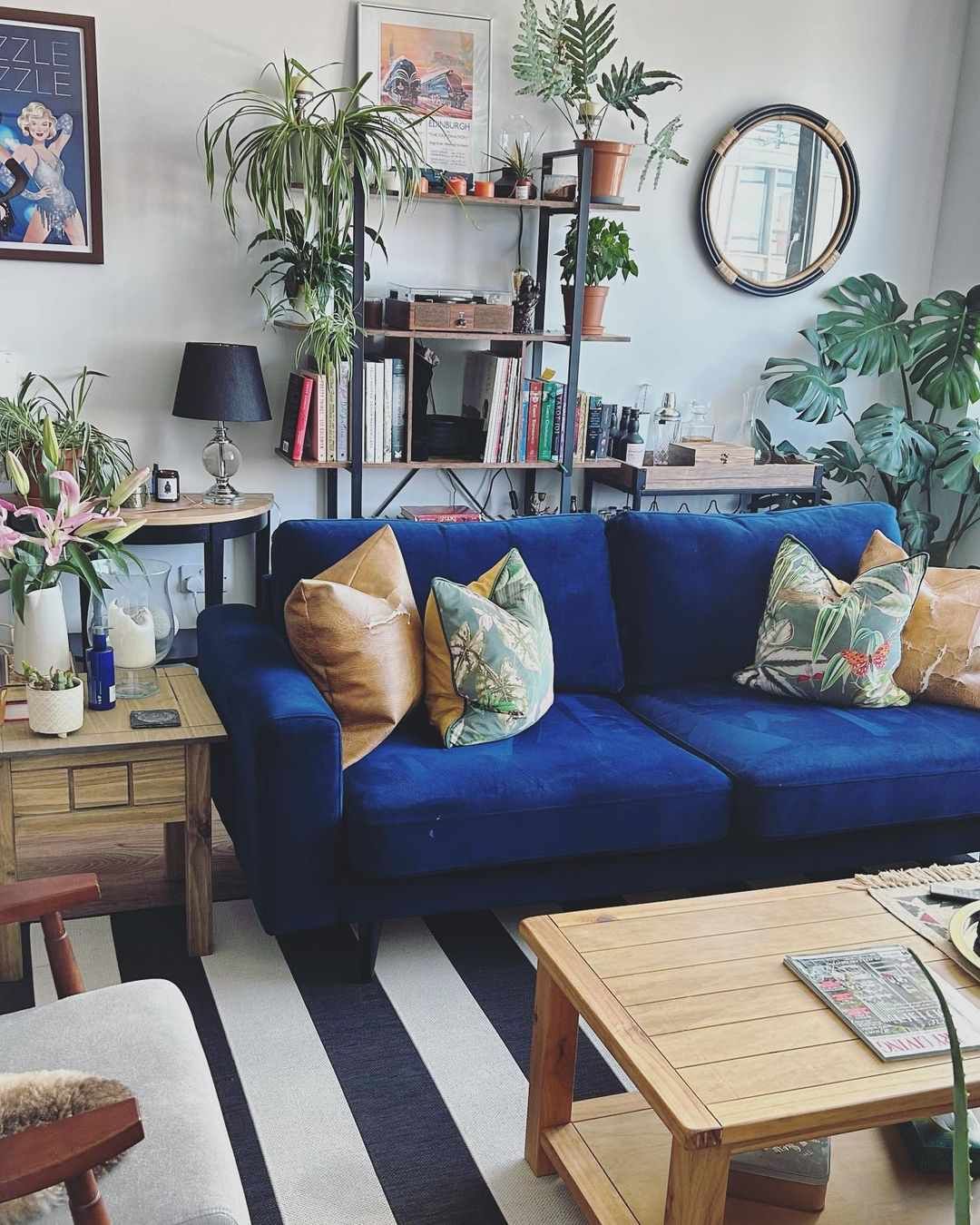 30 Blue Couch Living Room Ideas We Love Pertaining To Sofas In Blue (View 11 of 15)