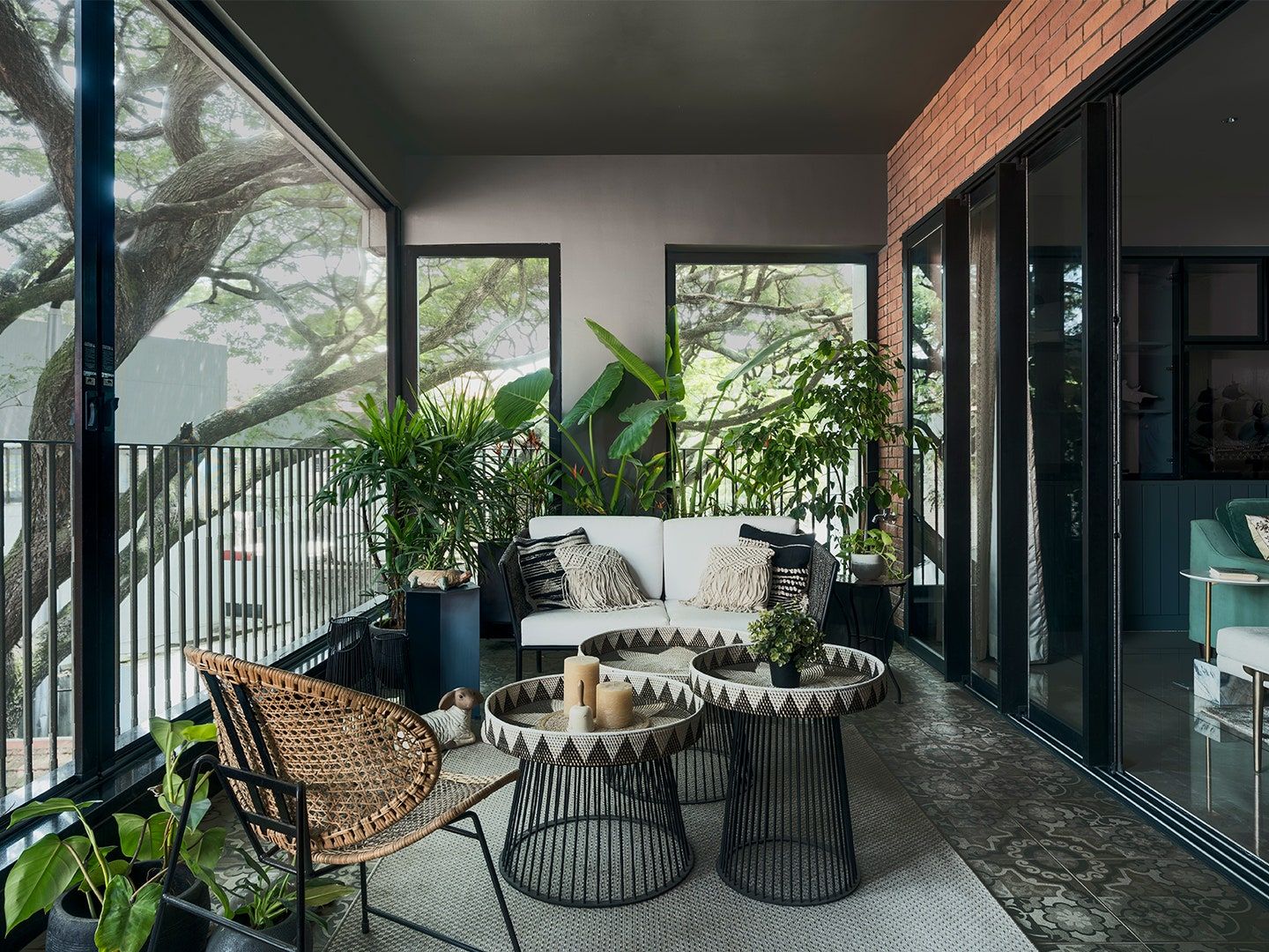 4 Budget Friendly Ways To Design The Ultimate Outdoor Lounge |  Architectural Digest India Inside Coffee Tables For Balconies (Photo 1 of 15)