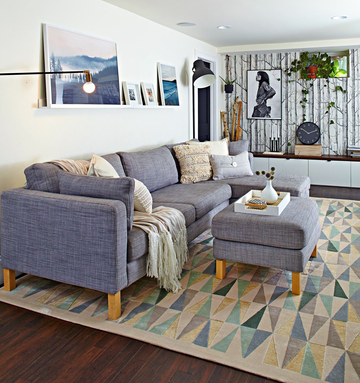 7 Flawless Ways To Style A Gray Sofa With Sofas In Dark Gray (Photo 8 of 15)