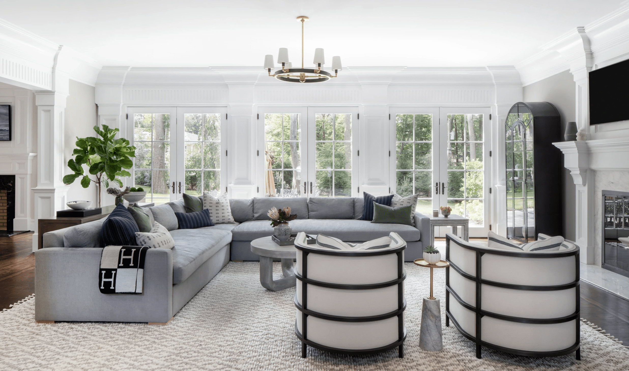 7 Ways To Style A Gray Sofa And Complement Its Color Pertaining To Sofas In Dark Gray (Photo 7 of 15)