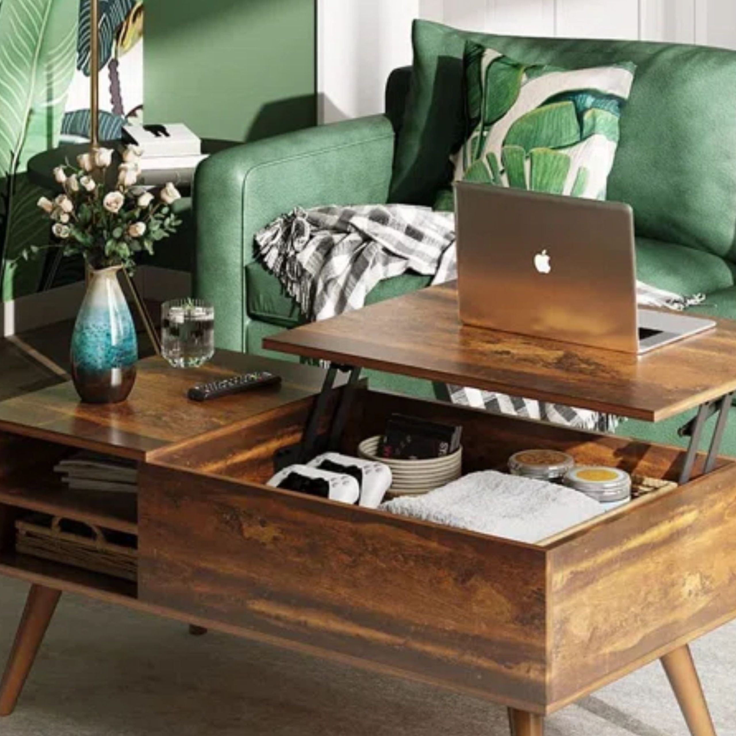 Best Lift Top Coffee Tables: 14 Buys Perfect For Small Spaces | Real Homes Regarding Wood Lift Top Coffee Tables (View 9 of 15)
