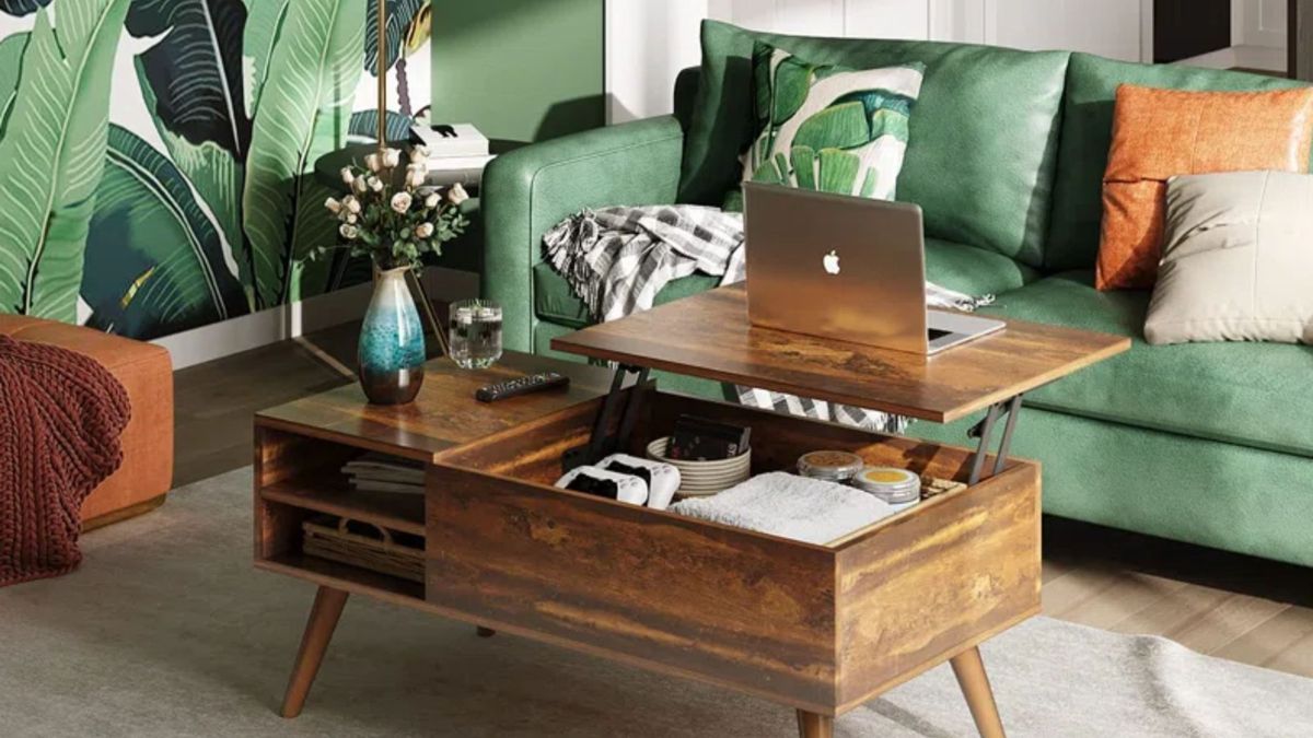 Best Lift Top Coffee Tables: 14 Buys Perfect For Small Spaces | Real Homes Throughout Modern Wooden Lift Top Tables (Photo 10 of 15)