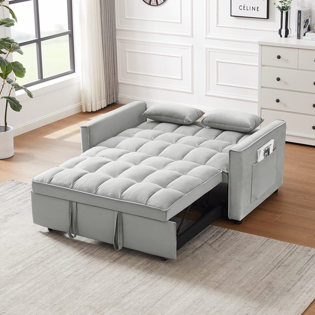 Best Sleeper Sofa: Top 12 Comfortable And Stylish Options For 2023 – Far &  Away With 3 In 1 Gray Pull Out Sleeper Sofas (View 12 of 15)