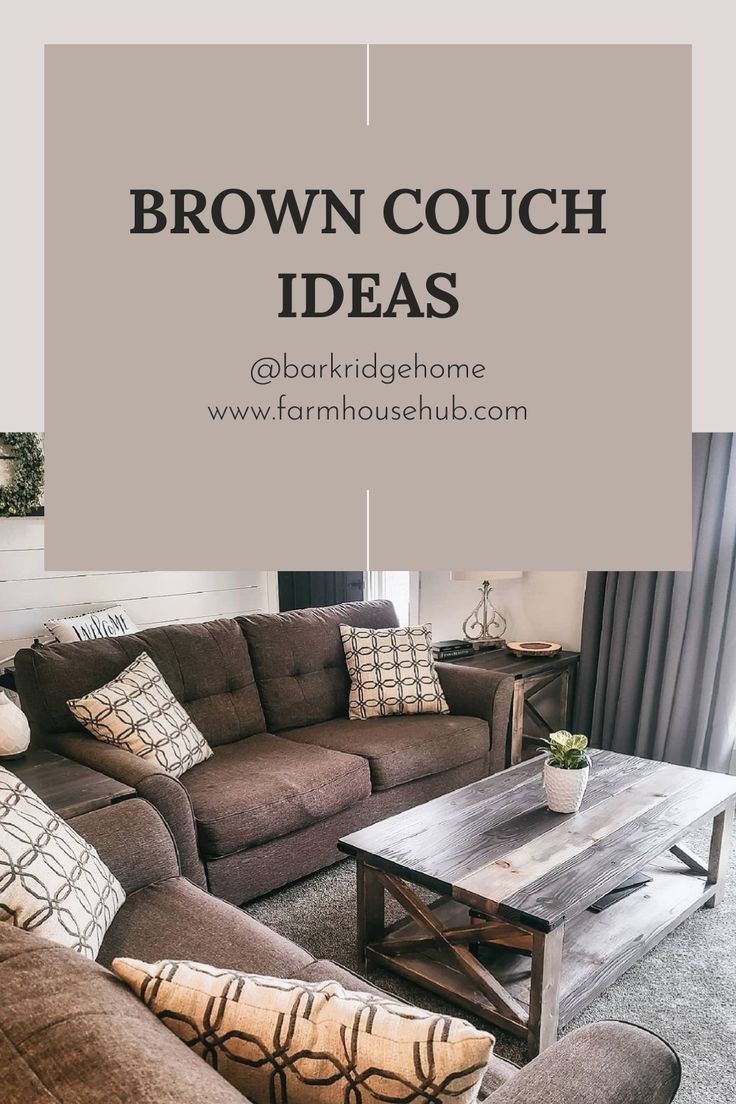 Brown Couch Ideas | Brown Leather Sofa Living Room, Dark Brown Couch Living  Room, Brown Couch Living Room Pertaining To Sofas In Chocolate Brown (View 15 of 15)