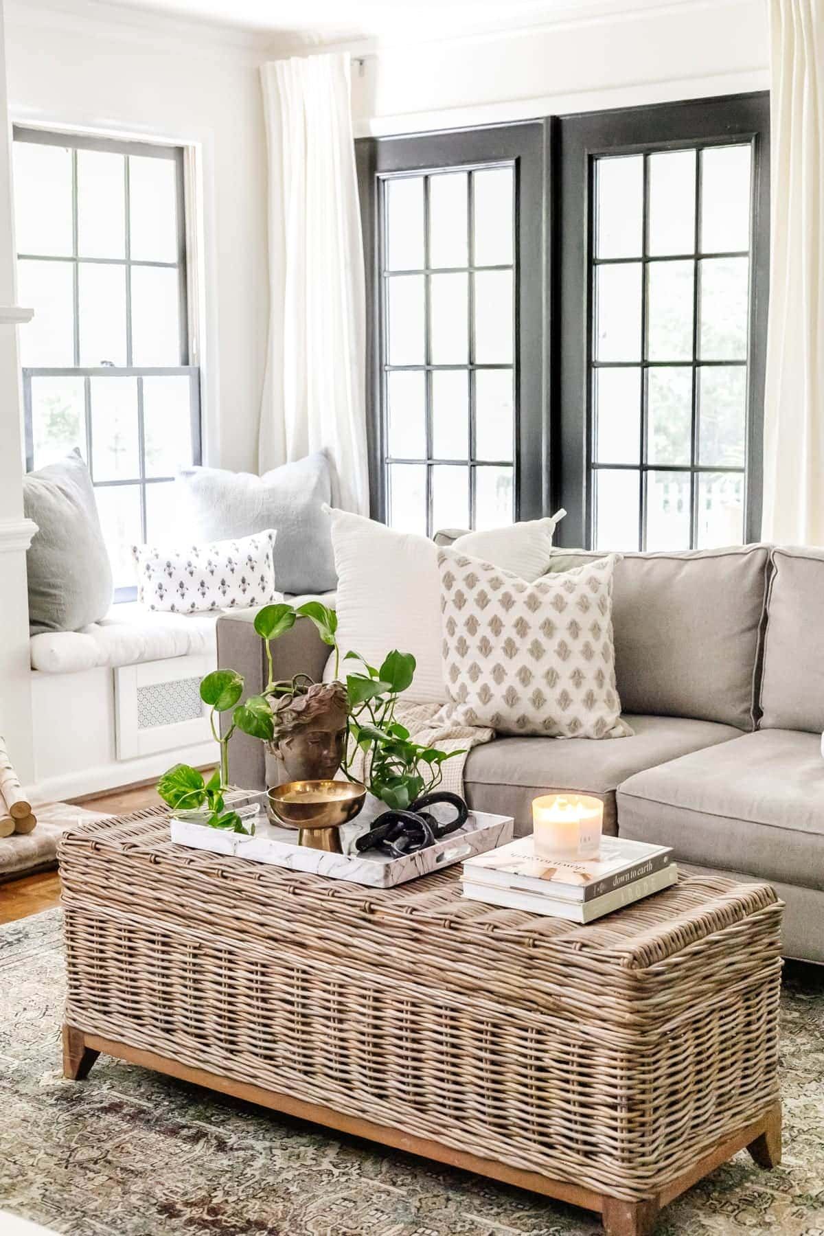 Coffee Table Decor Ideas And How To Style Them – Bless'er House With Coffee Tables With Trays (View 15 of 15)