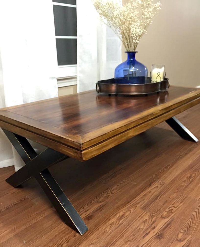 Coffee Table Redesign | General Finishes Design Center Inside Espresso Wood Finish Coffee Tables (View 5 of 15)