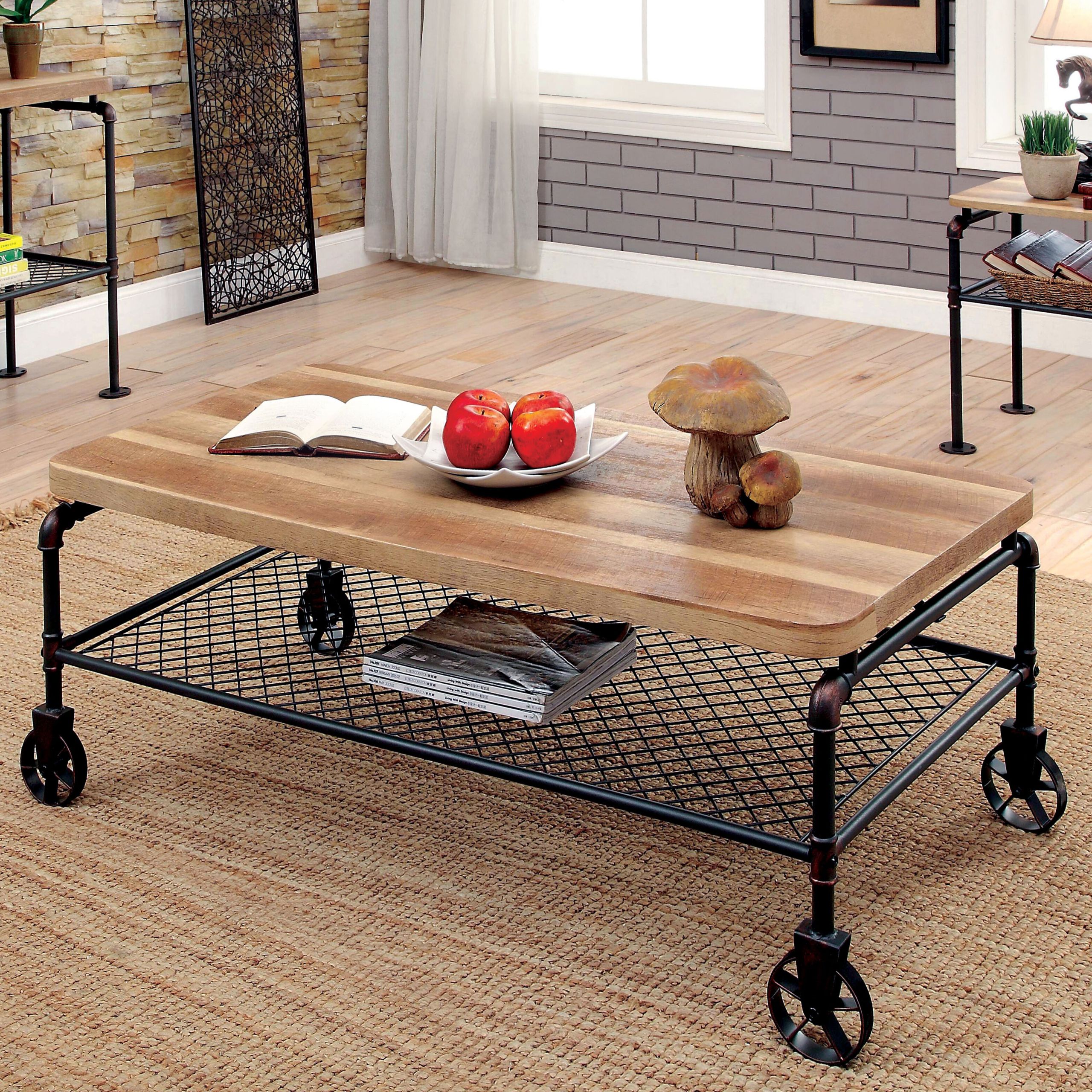 Coffee Table With Wheels – Foter Throughout Coffee Tables With Casters (View 15 of 15)