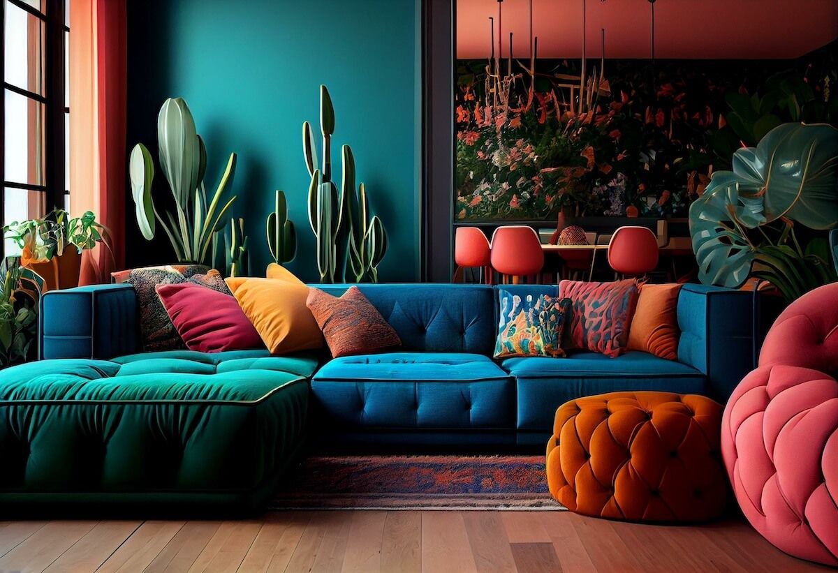 Colorful Furniture: Creative Ideas To Brighten Up Your Home Intended For Sofas In Multiple Colors (View 8 of 15)
