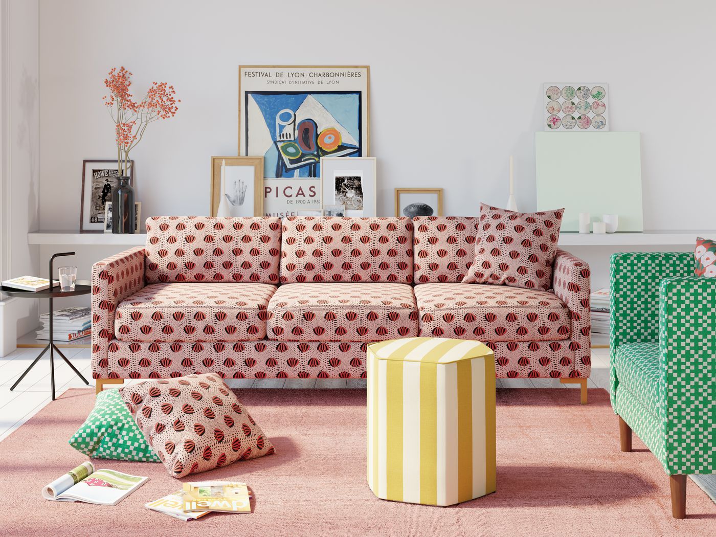 Customizable Furniture Brand The Inside Launches Sofa Line – Curbed Intended For Sofas In Pattern (View 2 of 15)
