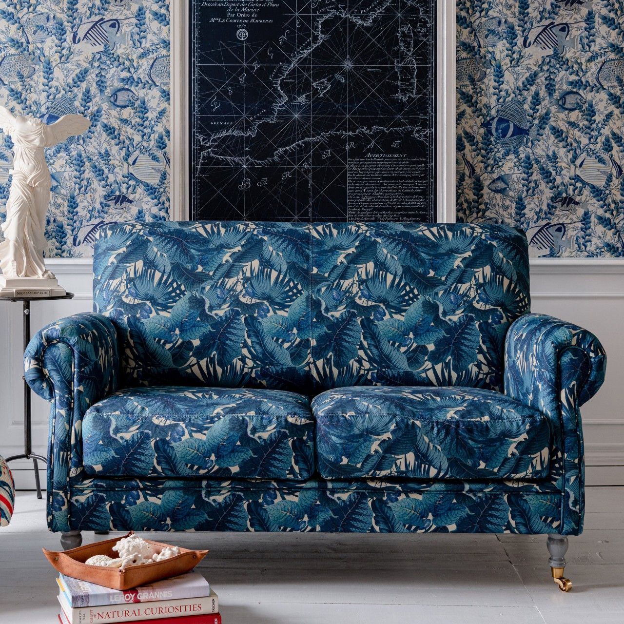 Edinburgh Sofa – Paradeisos Fabric – Sofas – Furniture – Products For Sofas In Pattern (Photo 6 of 15)