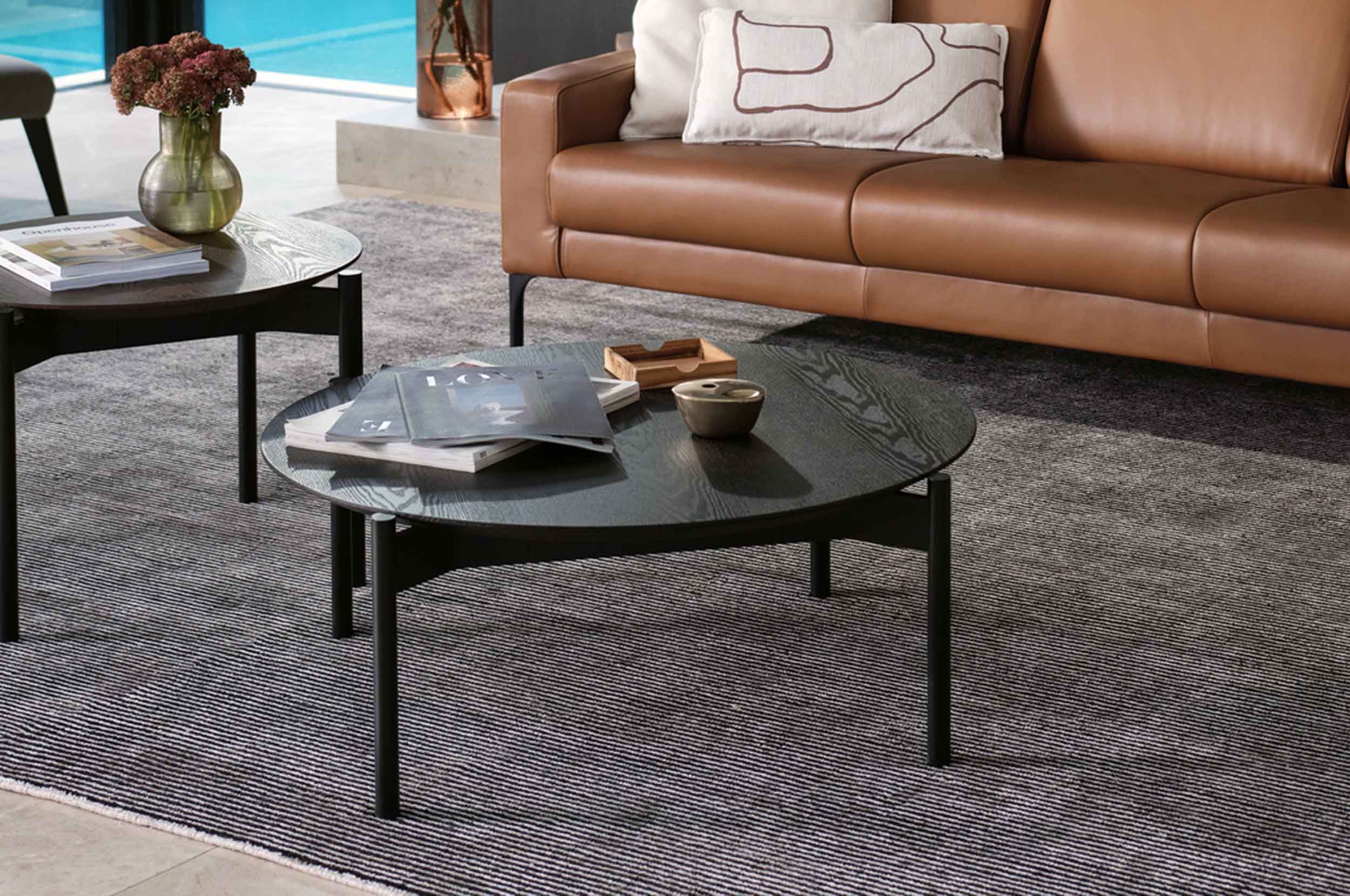 Eto Timber Coffee Table | Occasional Tables| Timber Veneer | Round Marble  Dining Table – King Living Intended For Occasional Coffee Tables (Photo 1 of 15)