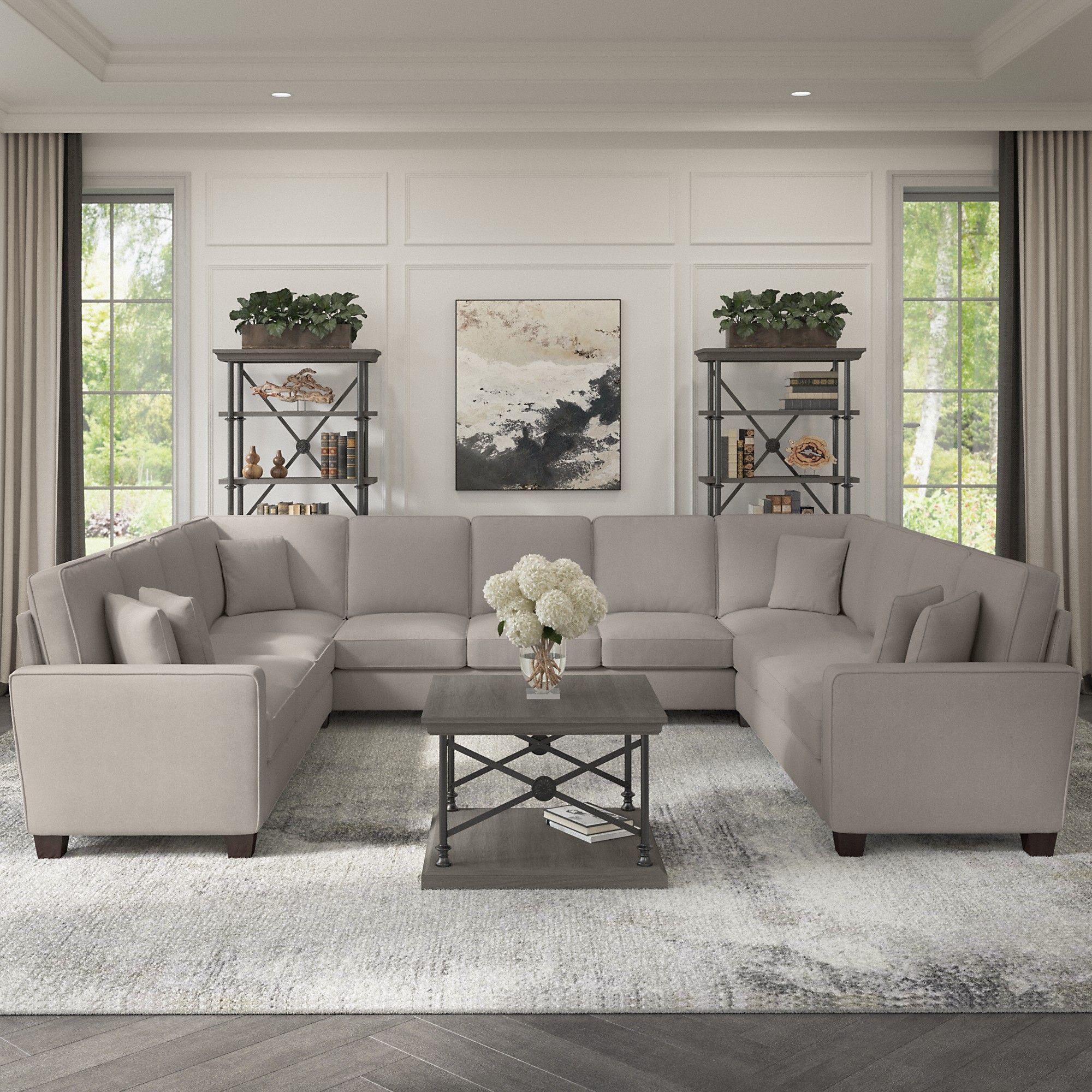 Featured Photo of 15 Best U Shaped Couches in Beige