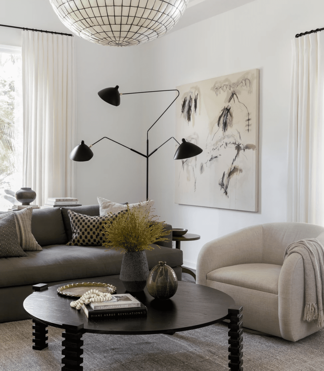 Gray Living Room Ideas That Are Far From Boring With Regard To Sofas In Dark Gray (Photo 9 of 15)
