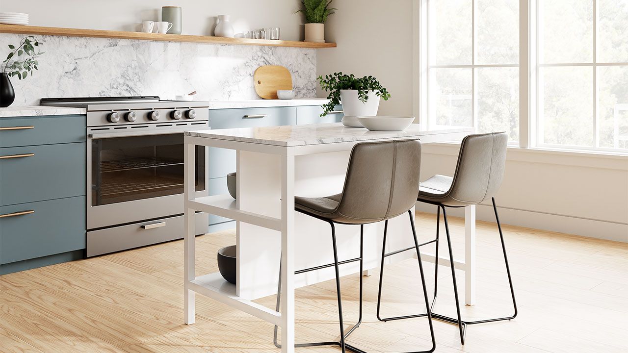 House & Home – 12 Freestanding Tables That Will Add Style, Storage And Prep  Space To Your Kitchen With Regard To Freestanding Tables With Drawers (View 4 of 15)