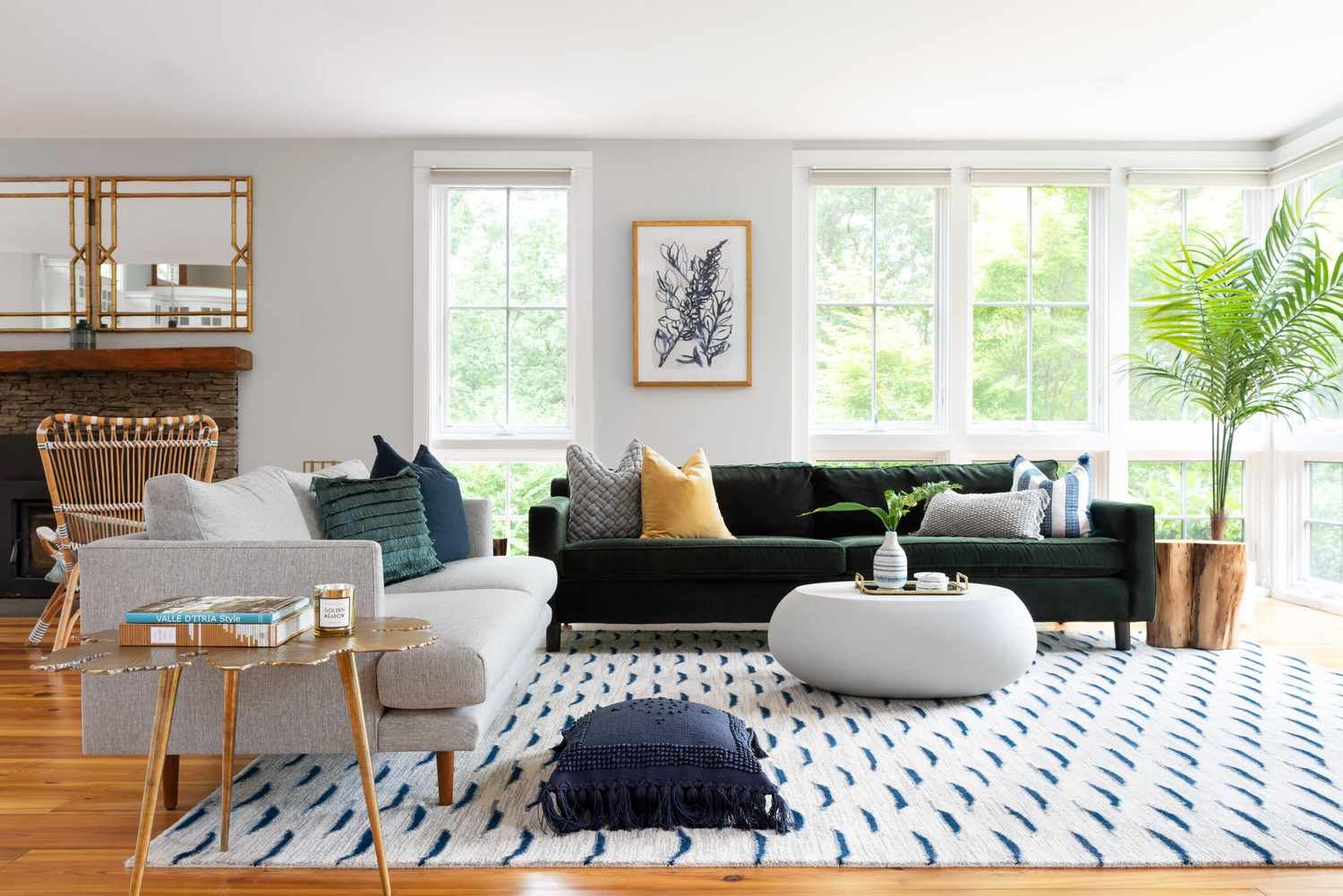 How To Arrange Two Sofas In A Living Room Inside Sofas In Multiple Colors (View 4 of 15)