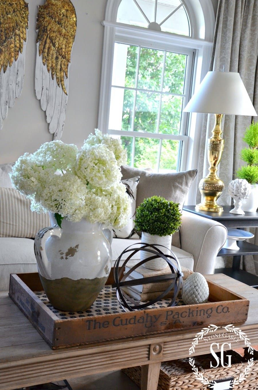 How To Create An Elegant Look With Coffee Table Decor For Coffee Tables With Trays (Photo 3 of 15)