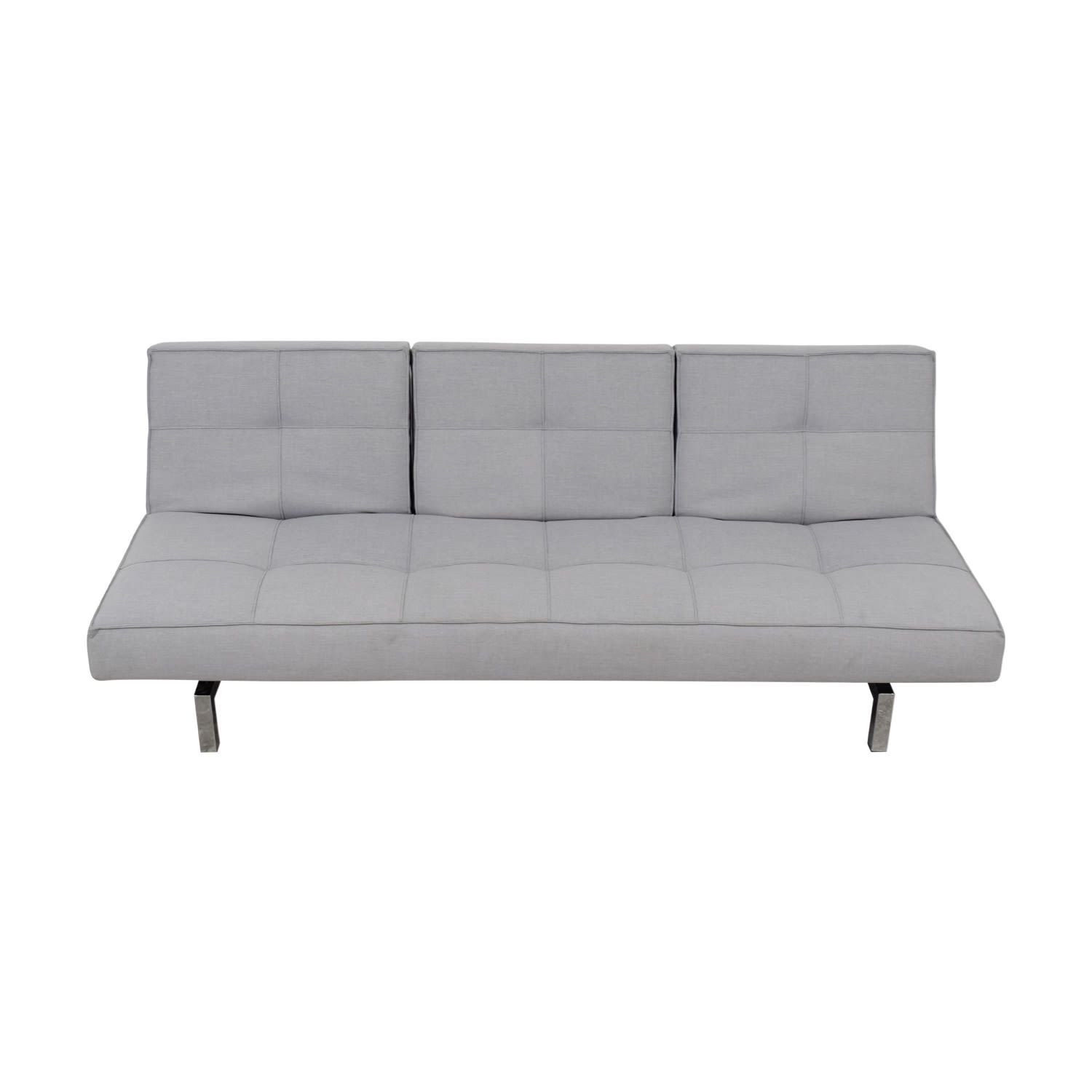 Innovation Convertible Grey Tufted Sleeper Sofa | 42% Off | Kaiyo For Tufted Convertible Sleeper Sofas (Photo 14 of 15)