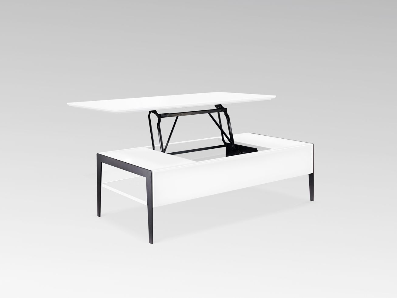 Jensen Lift Top Coffee Table In White High Gloss Finish – Inspiration  Interiors Throughout High Gloss Lift Top Coffee Tables (View 5 of 15)