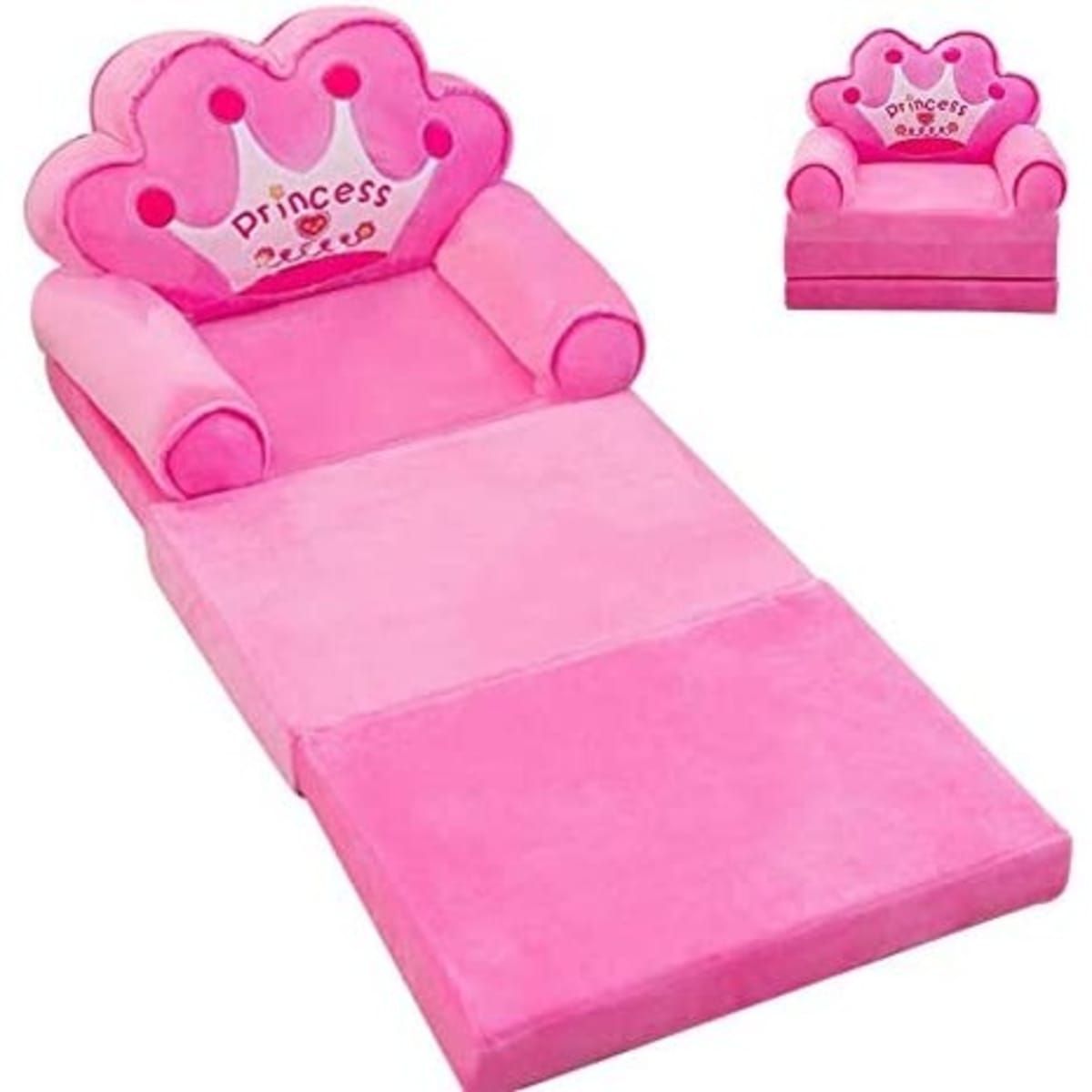 Kids Sofa Bed – Folding Couch For Bedroom & Living Room – Pink | Konga  Online Shopping With Regard To Children's Sofa Beds (View 10 of 15)