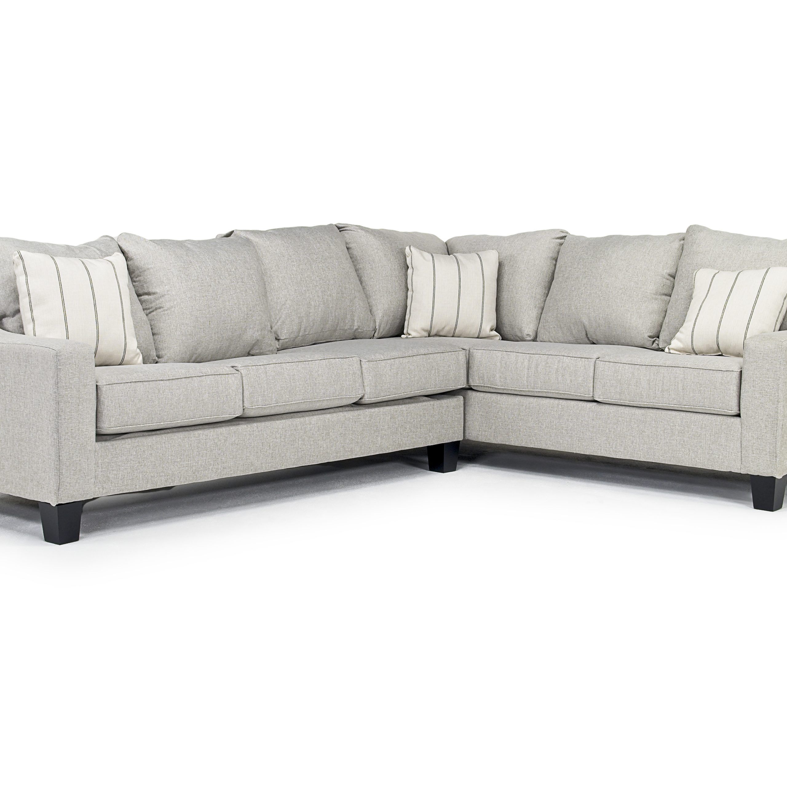 Lucy Tux Queen Sleeper Sectional In Splash Linen, Left Facing For Left Or Right Facing Sleeper Sectionals (Photo 11 of 15)