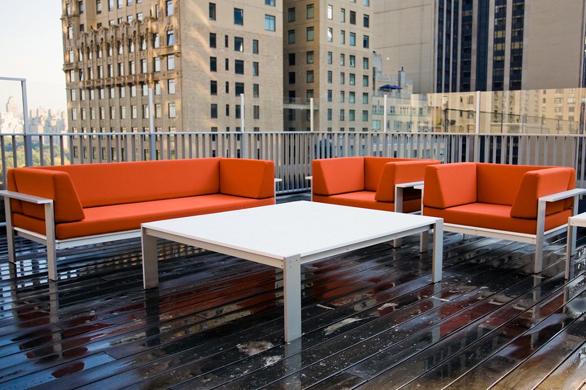 Luma High Outdoor Coffee Table | Modern Outdoor Regarding Modern Outdoor Patio Coffee Tables (Photo 14 of 15)