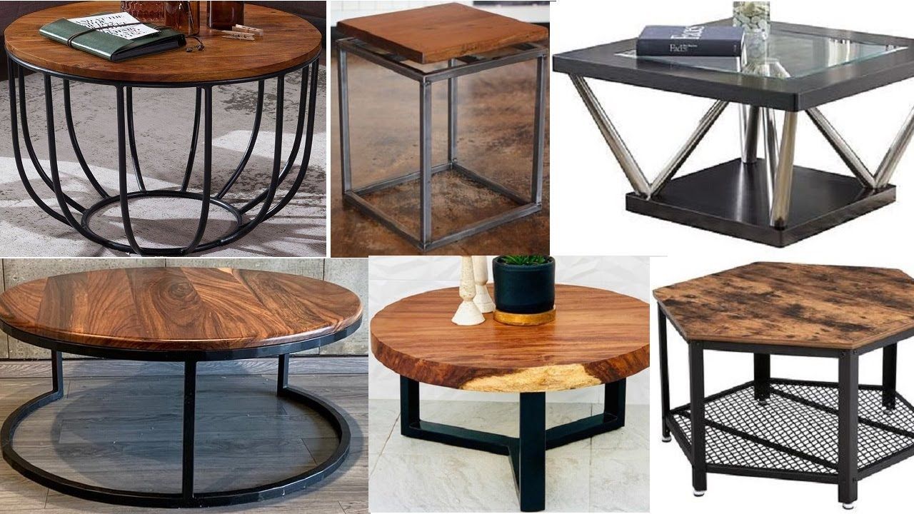 Metal Frame Coffee Table Design Ideas 2 / Metal Furniture Design – Coffee  Table Ideas – Youtube With Regard To Round Coffee Tables With Steel Frames (Photo 11 of 15)