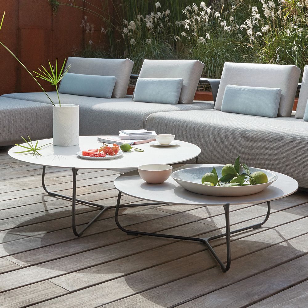 Modern Luxury Designer Outdoor Coffee Table – Juliettes Interiors Inside Modern Outdoor Patio Coffee Tables (View 2 of 15)