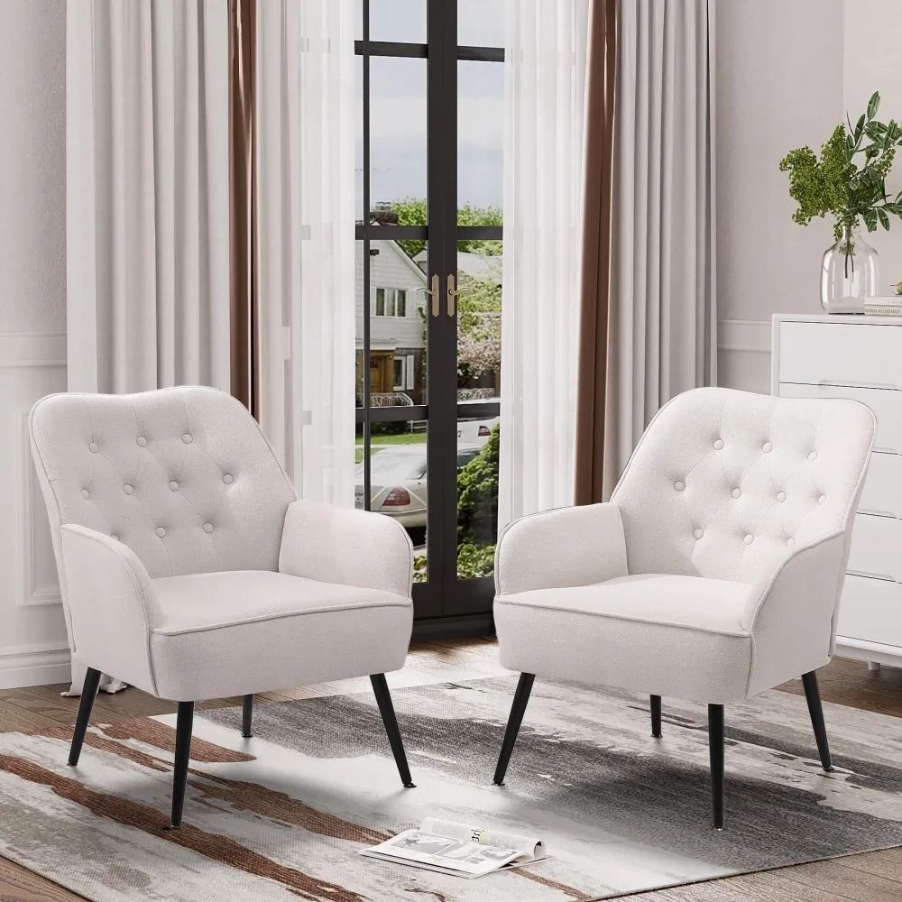 Modern Velvet Upholstered Accent Chair Comfy Armchair Vanity Chair W/ Metal  Legs | Ebay Intended For Modern Velvet Upholstered Recliner Chairs (Photo 11 of 15)