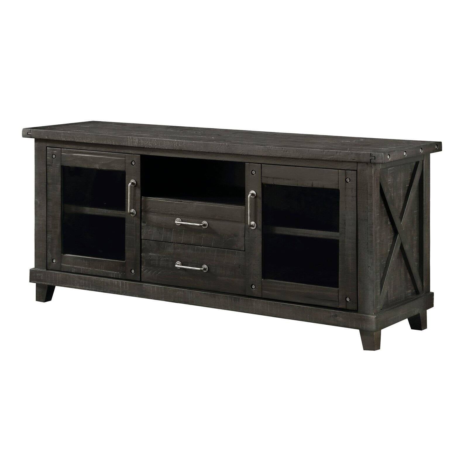 Modus Yosemite Media Console Tv Stand – Cafe – Walmart Inside Cafe Tv Stands With Storage (View 5 of 15)