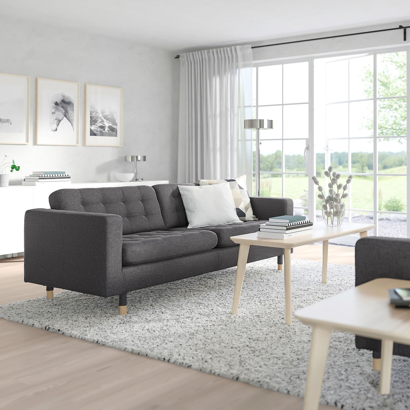 Morabo Sofa, Gunnared Dark Gray – Ikea Ca Intended For Sofas In Dark Grey (Photo 9 of 15)
