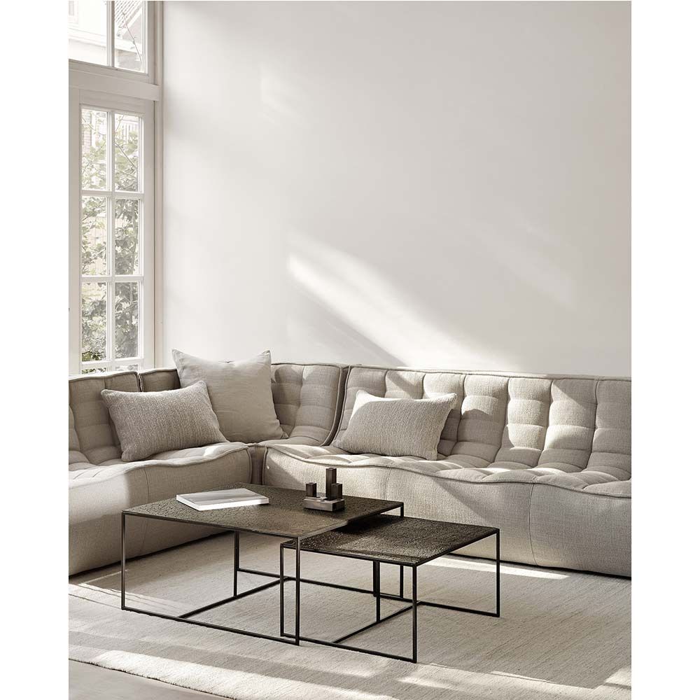 N701 2 Seater Modular Sofa – Beige – Rouse Home Pertaining To Sofas In Beige (View 11 of 15)