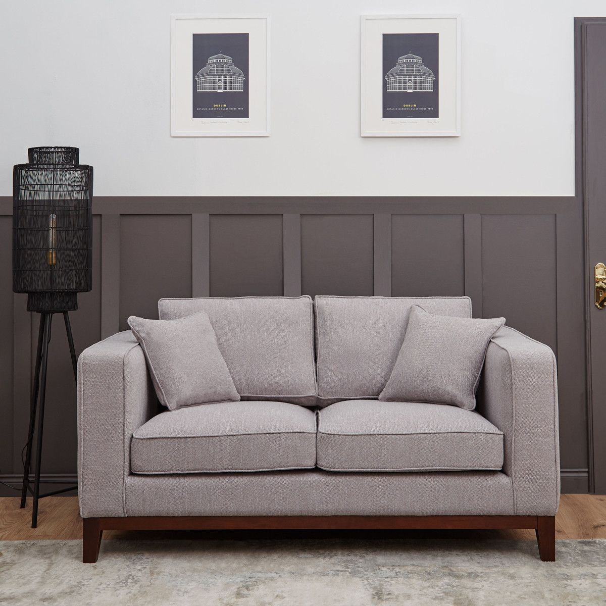 Nolan Traditional Sofa Collection – Grey | Meadows And Byrne With Traditional 3 Seater Sofas (View 14 of 15)