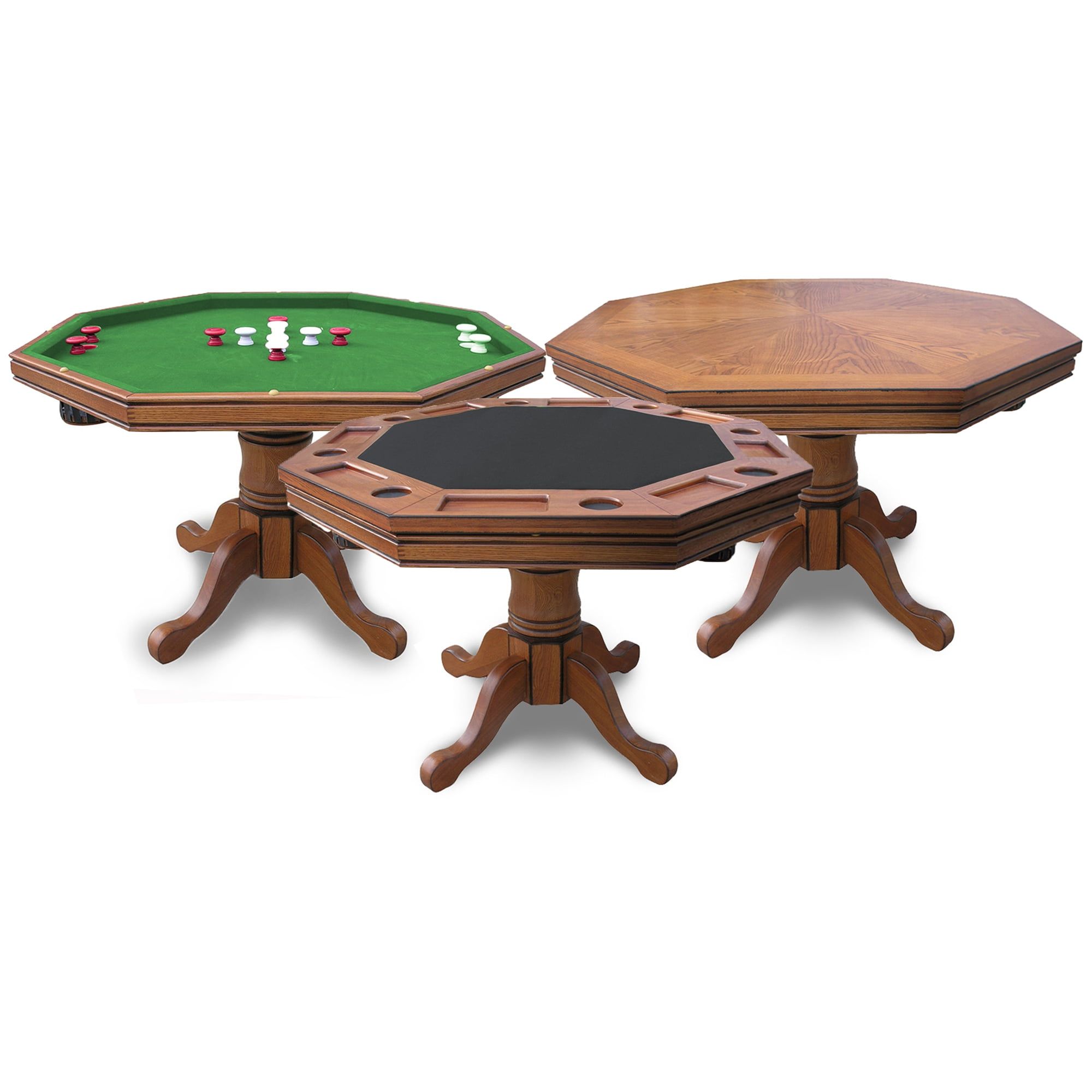 Poker Table Chairs Within Pemberly Row Replicated Wood Coffee Tables (View 5 of 11)