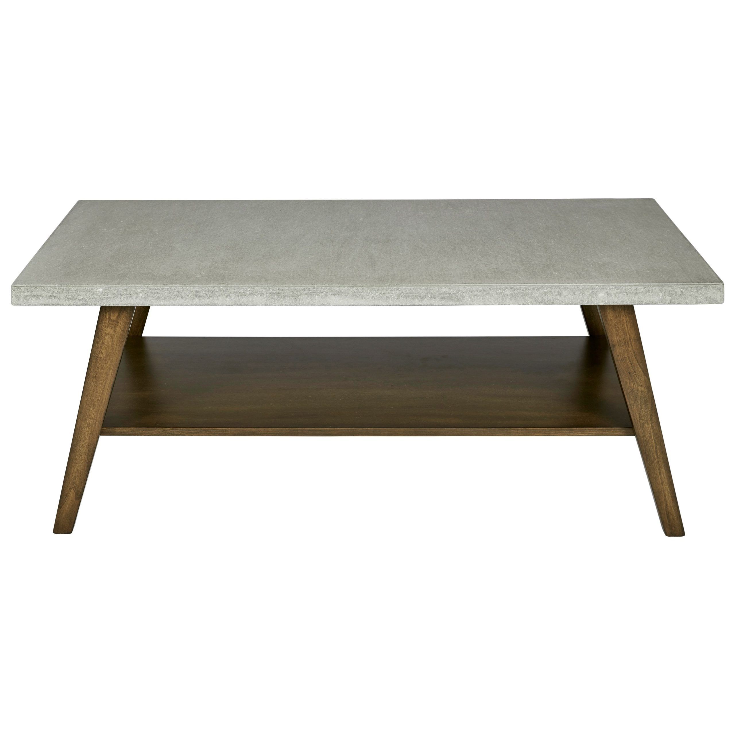 Progressive Furniture Jackson T544 01 Contemporary Rectangular Cocktail  Table With Concrete Table Top | Bullard Furniture | Cocktail/coffee Tables With Regard To Progressive Furniture Cocktail Tables (View 14 of 15)