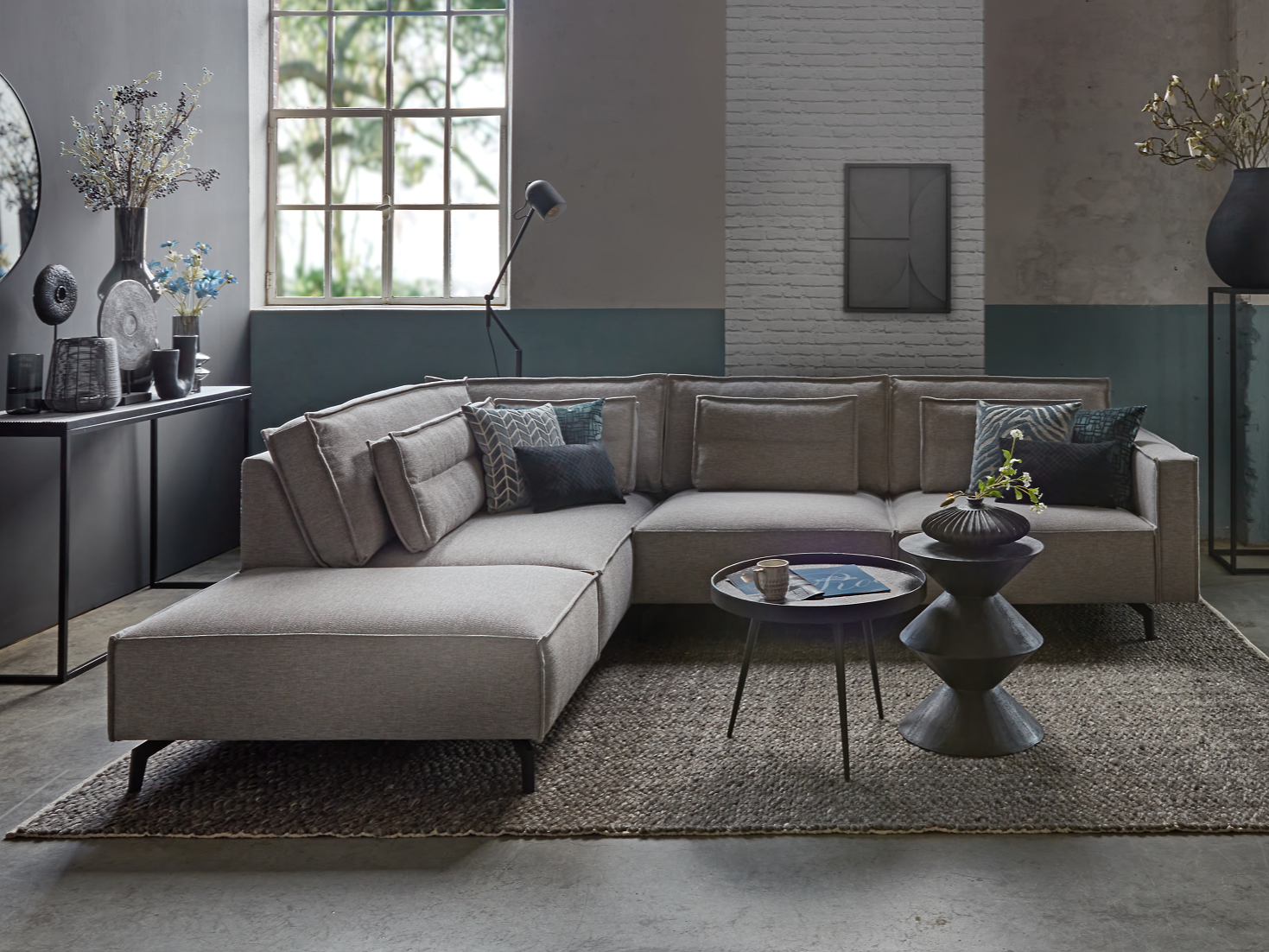 Room108| Corner Sofa Christiane With Ottoman With Regard To Sofas With Ottomans (View 14 of 15)
