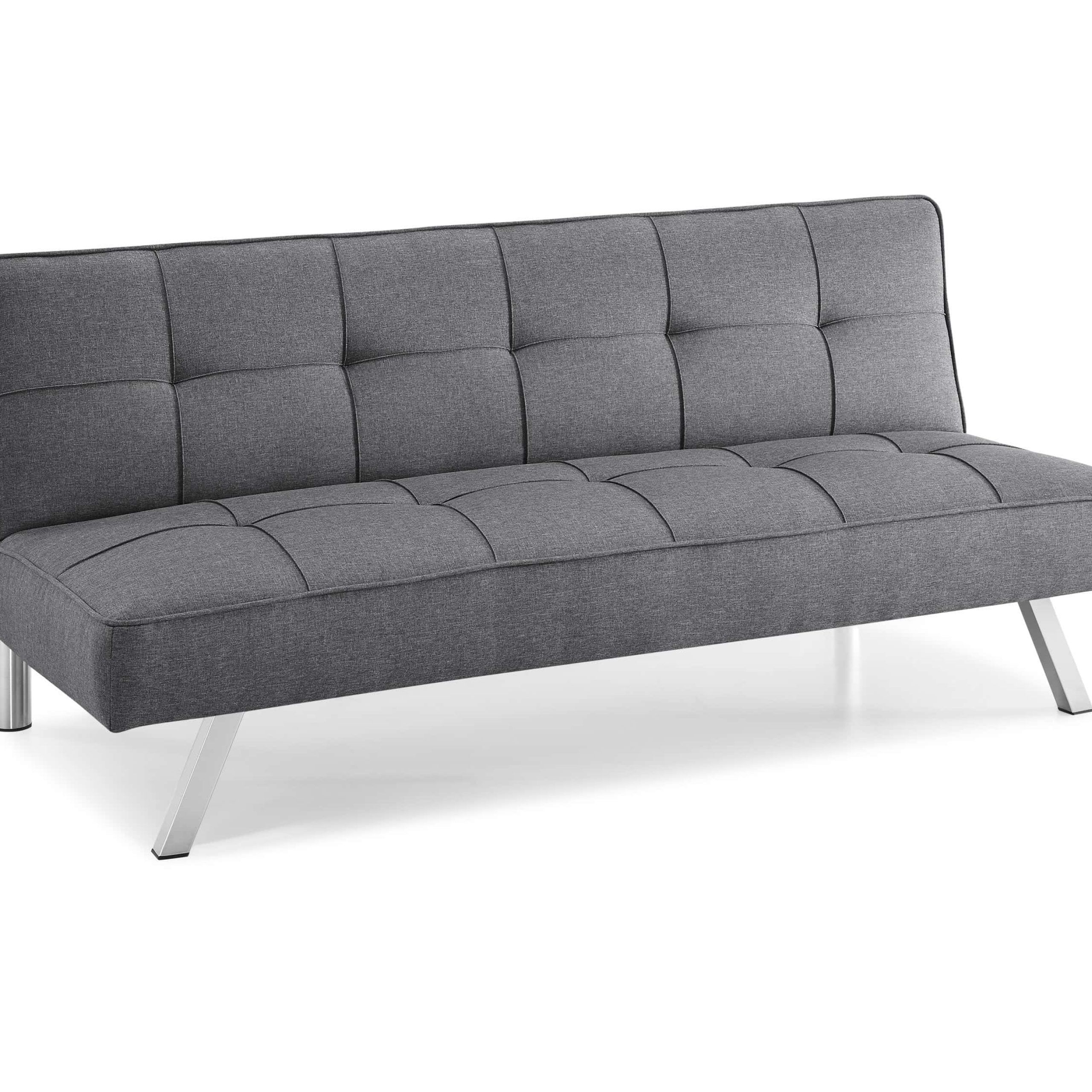 Serta® Corey Light Gray Sofa Bedlifestyle Solutions Regarding Convertible Light Gray Chair Beds (Photo 12 of 15)