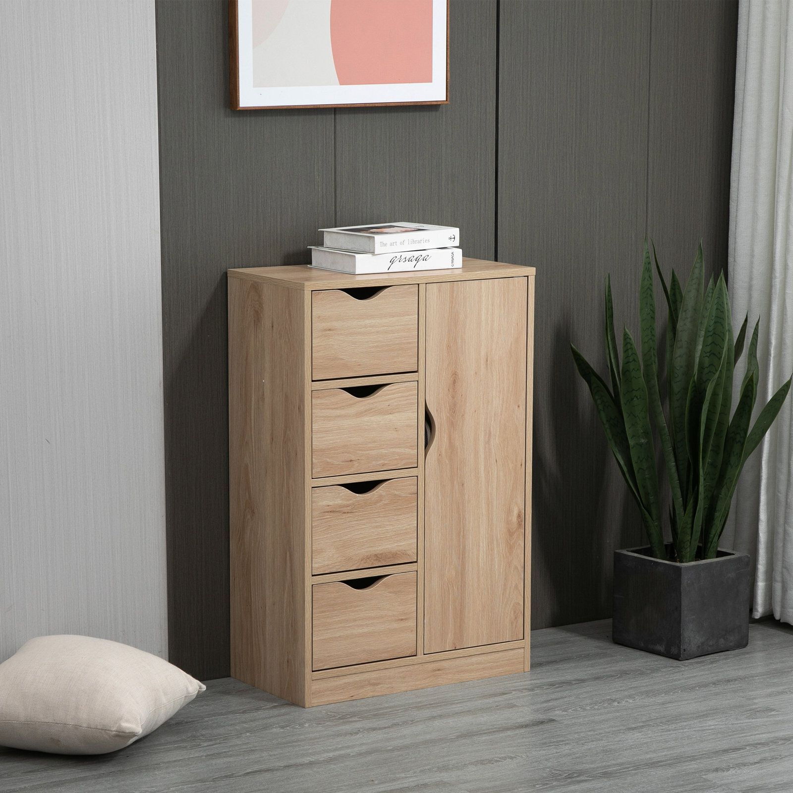 Small Wooden Cabinet With Drawers – Foter In Wood Cabinet With Drawers (View 7 of 15)