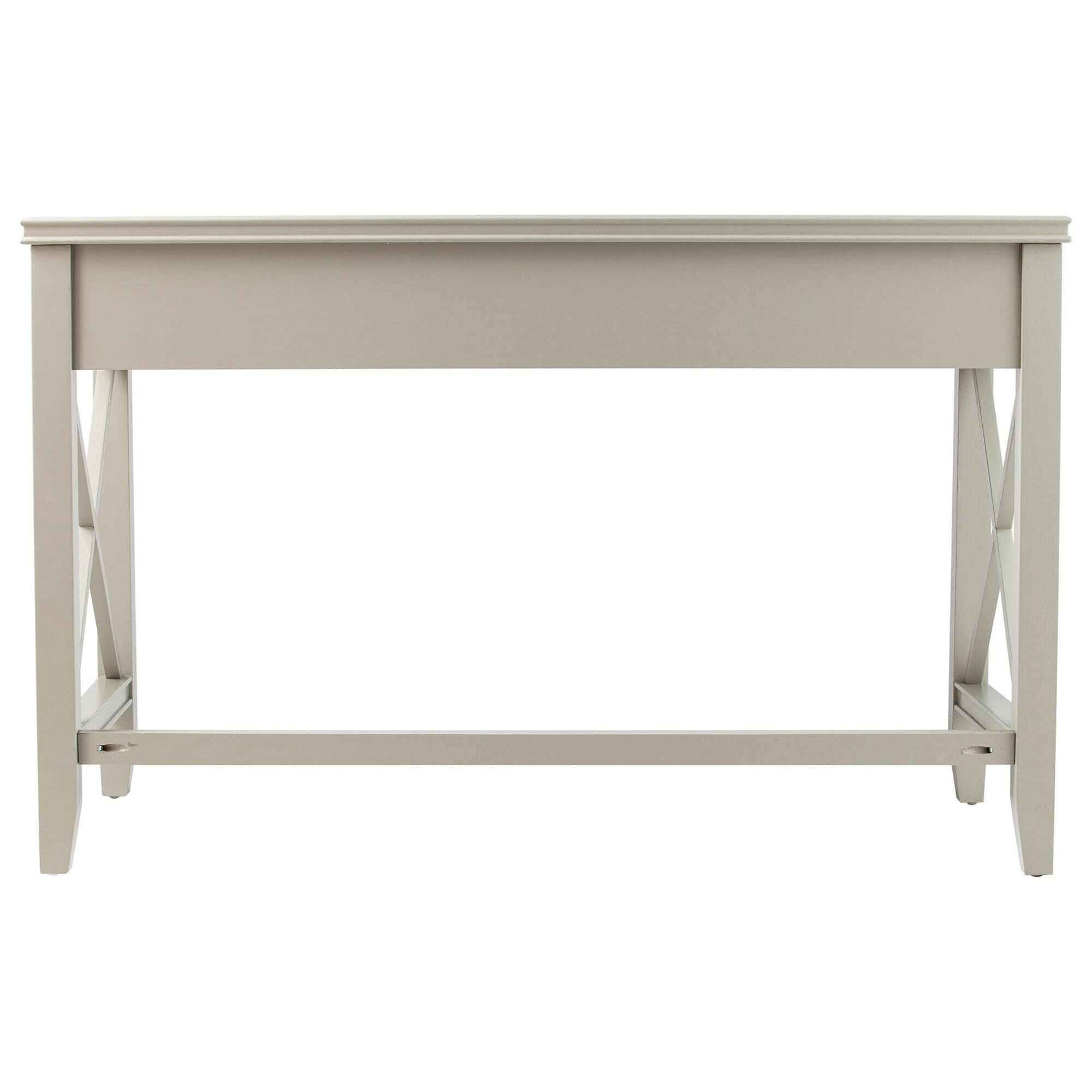 Southern Enterprises Larksmill Writing Desk In Gray And Silver | Nfm In  2023 | Nebraska Furniture Mart, Writing Desk, Southern Enterprises In Southern Enterprises Larksmill Coffee Tables (Photo 6 of 6)